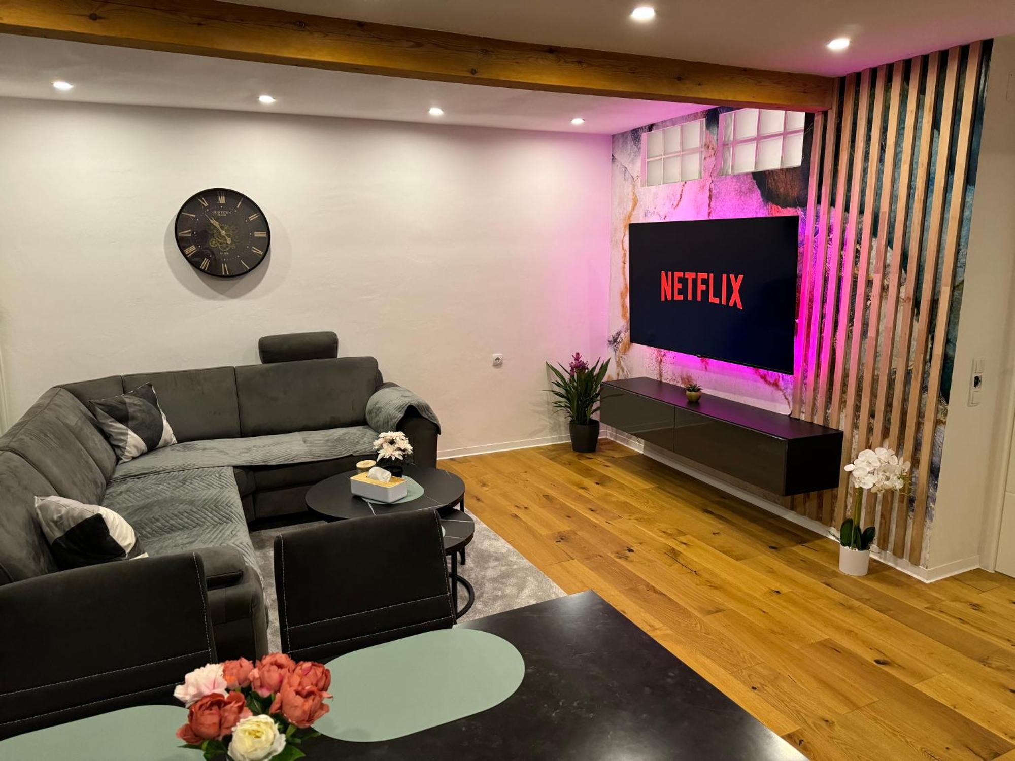 - Am Marktplatz - Up To 5 - Next To Frankfurt And Hanau - Coffee And Snacks - Netflix, Prime, Apartment Nidderau